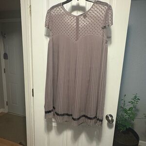 Victoria's Secret Mauve and Black Mini Dress